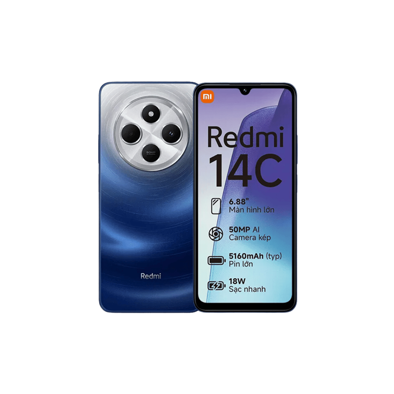  XIAOMI REDMI 14C 8+256GB (Teléfono celular smartphone)