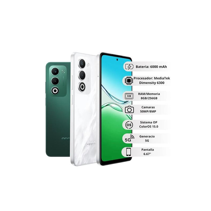 Oppo A5 5G (Teléfono celular Smartphone)