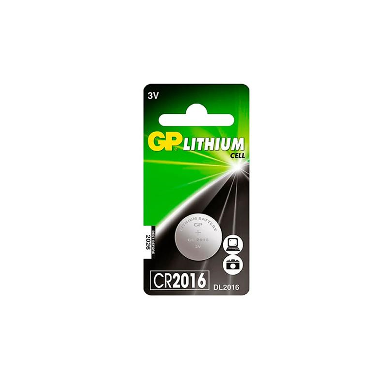 Pila 3v Lithium P/Contro Bl/5 Gp Para Mainboard Pc Cr2016