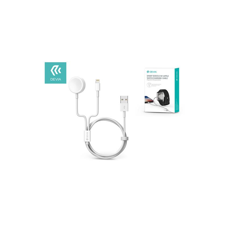 CARGADOR CON DOBLE CABLE APPLE WATCH