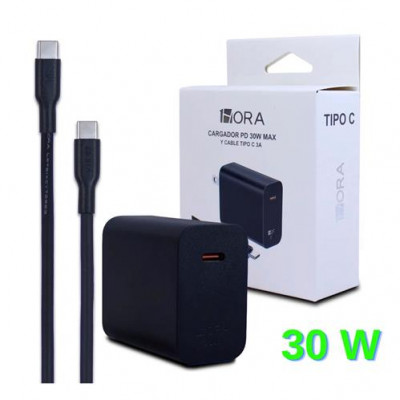 CARGADOR 1HORA GAR165 (PUNTA C) 30W