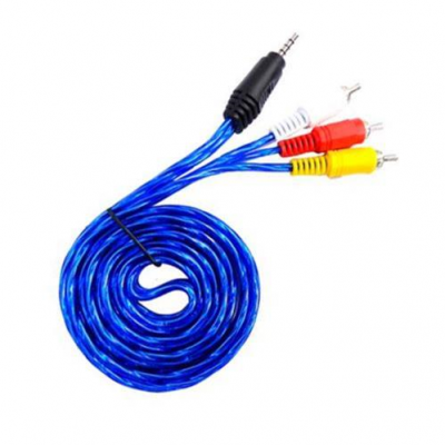Cable adaptador 3 RCA a 3.5mm TV BOX ANDROID PHELESTAR
