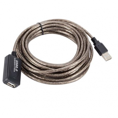 Extension USB 2.0 Macho a Hembra Amplificado 5M