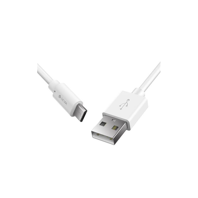 Cable DEVIA micro USB V8 Kintone Series (5V 1A, 1M)