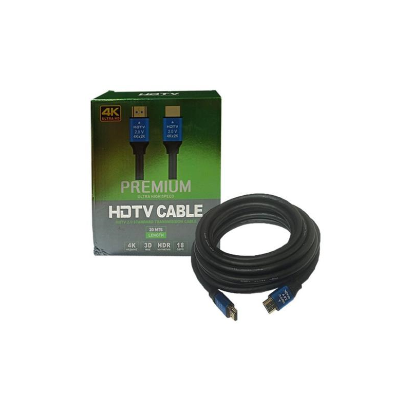 Cable HDMI  a HDMI  4K 20MTS ultra high Speed