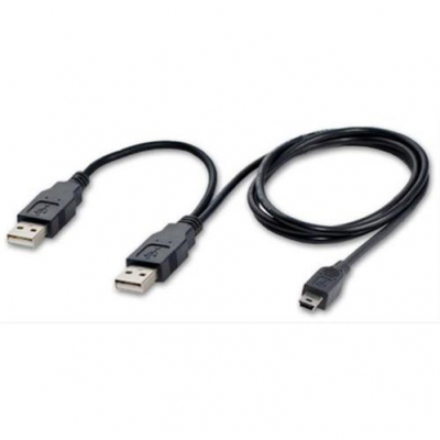 Cable Usb2.0 Para Disco Duro Ext 75cm Negro