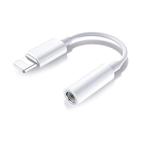 Adaptador LIGHTHING a JACK 3.5 Audífonos