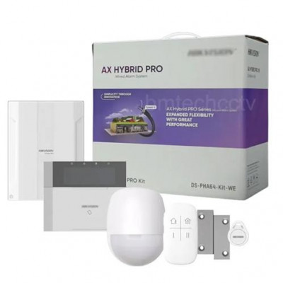 Alarma Wired Control Panel Kit HIKVISION DS-PHA64-Kit-WB(b)