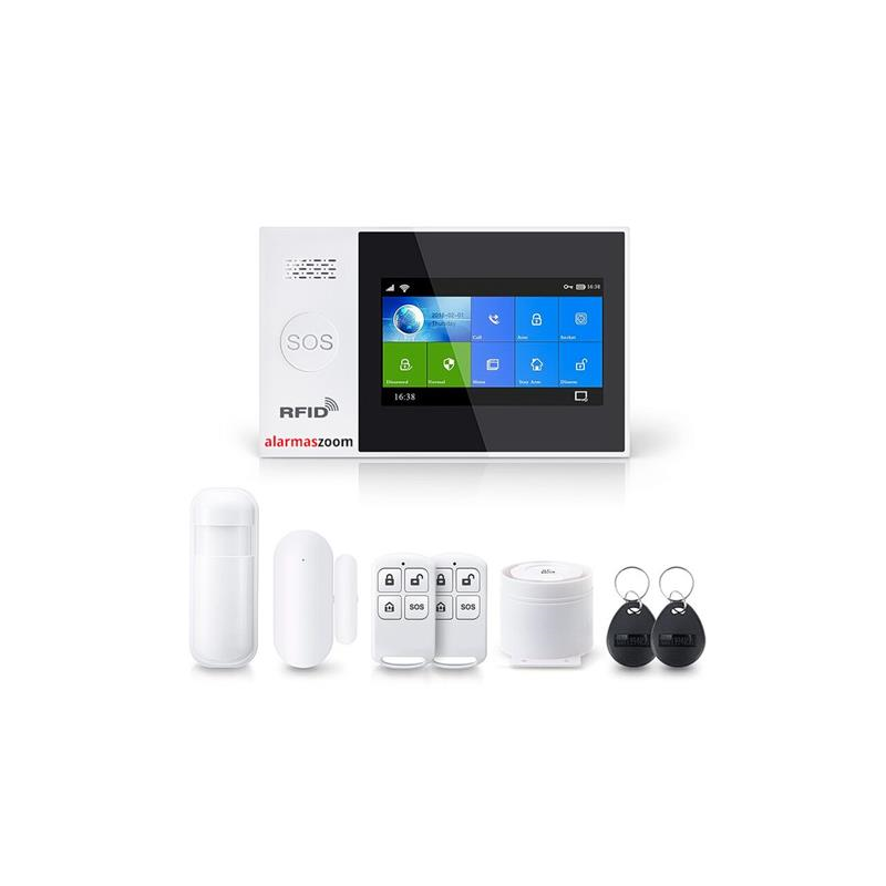 Kit De Alarma Wifi, Gsm, Touch TECLAM