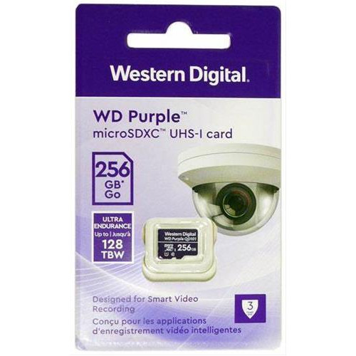 MEMORY MICRO-SDXC WESTERN DIGITAL 256GB SDA 6.0 MORADO