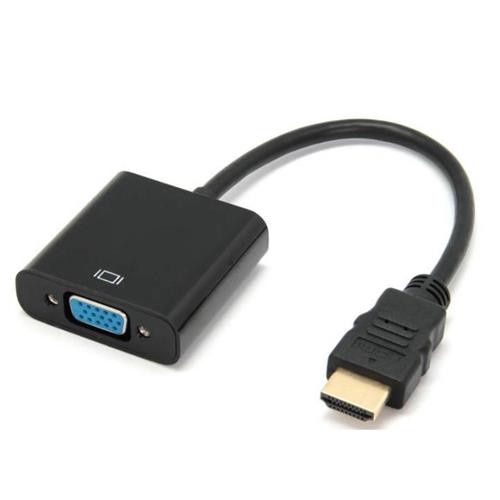 Adaptador HDMI A VGA + audio  Blister