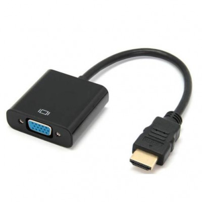 Adaptador HDMI A VGA + audio  Blister