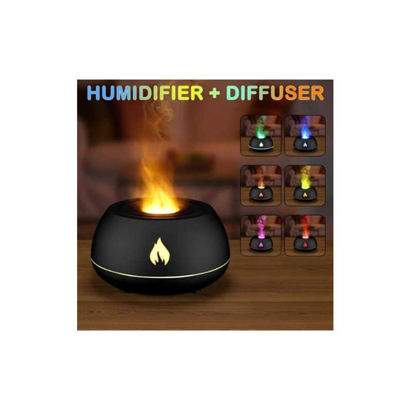 Humidificador en forma de  flama
