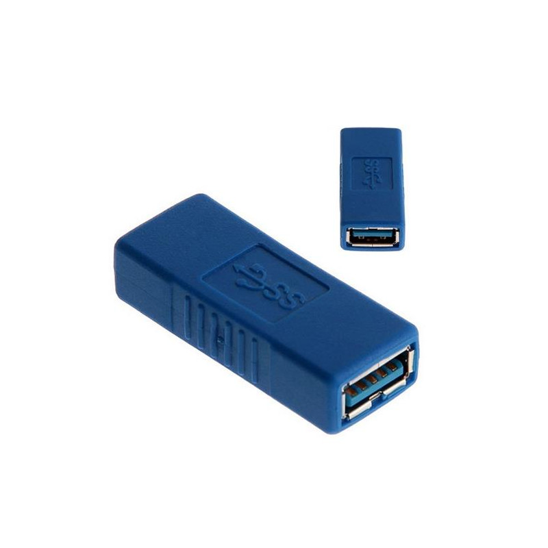 Unión USB 3.0 hembra a USB 3.0 hembra.