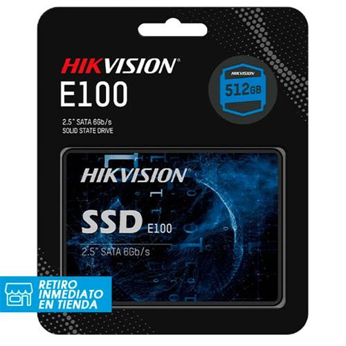 Disco Solido HIKVISION  HS-SSD-E100 512 Gb.