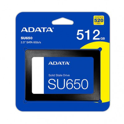 SSD ADATA SU650 2.5" SATA 512GB