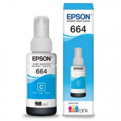 Tinta original EPSON Azul 664