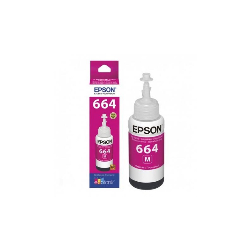 Tinta original EPSON Roja 664