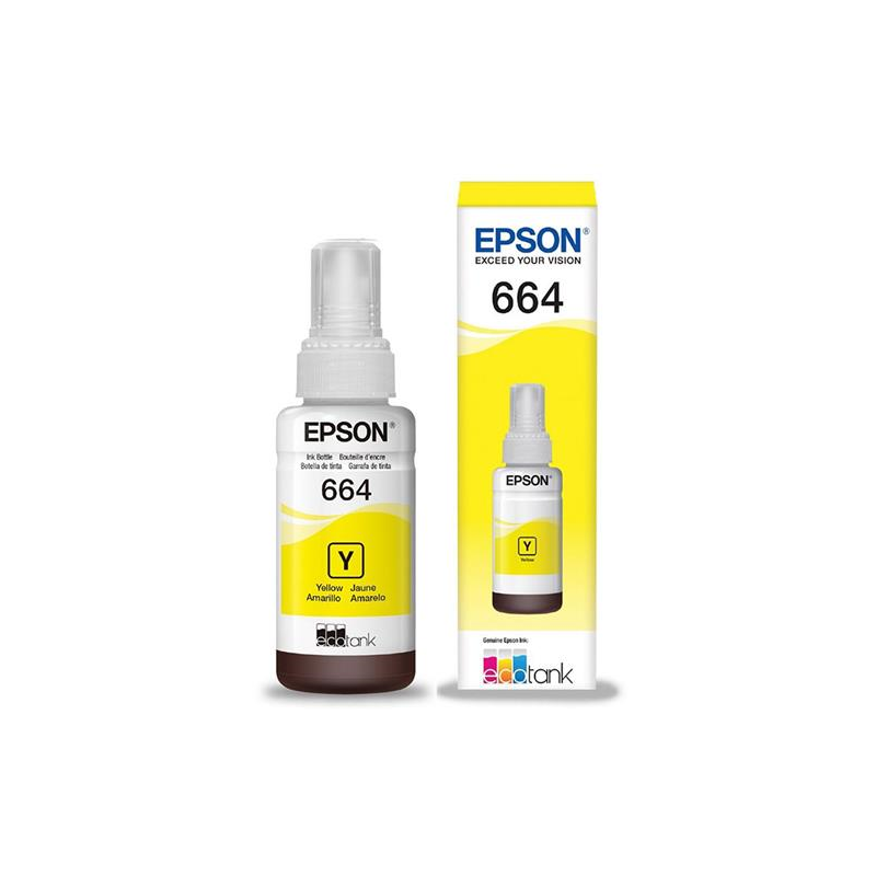 Tinta original EPSON Amarilla 664