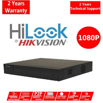 DVR 16 CANALES 1080P FULL HD MOTION DETECTION 2.0 HILOOK