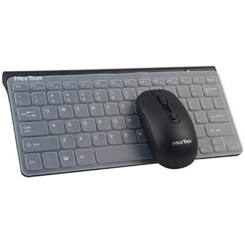 Teclado combo Meetion Mini4000 WIRELESS NEGRO