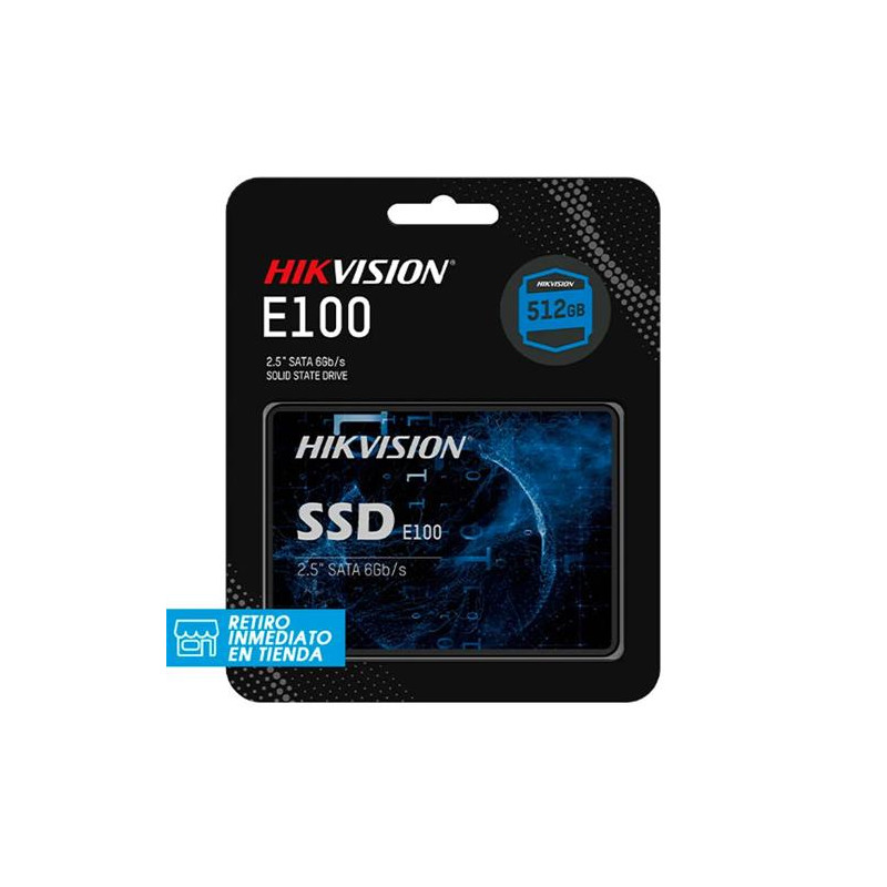 Disco Solido HIKVISION  HS-SSD-E100 512 Gb.