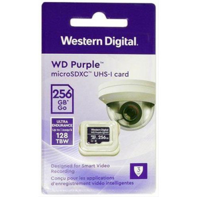 MEMORY MICRO-SDXC WESTERN DIGITAL 256GB SDA 6.0 MORADO