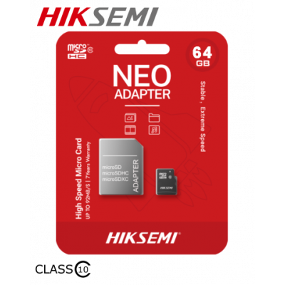 Flash Memory HIKSEMI HS-TF-C1 64Gb