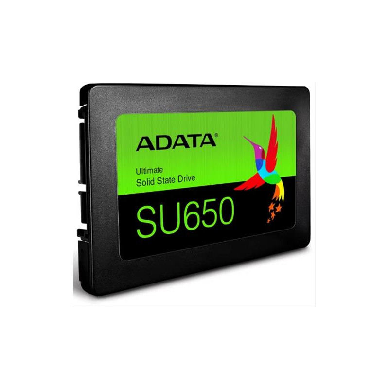 DISCO DURO SOLIDO 256GB ADATA SU650 2.5" SATA 6GB/s ASU650SS-256GT-R