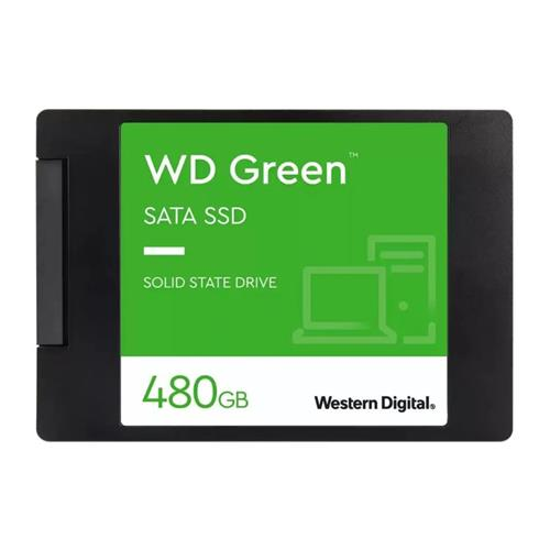 Disco estado solido  WESTERN DIGITAL 480GB L3.96-W2.75-H0.28 SATA3 545MB-s Green