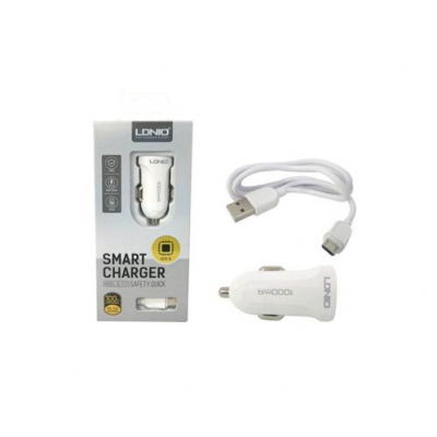 Cargador De Auto Ldnio Dl-C17 Type C