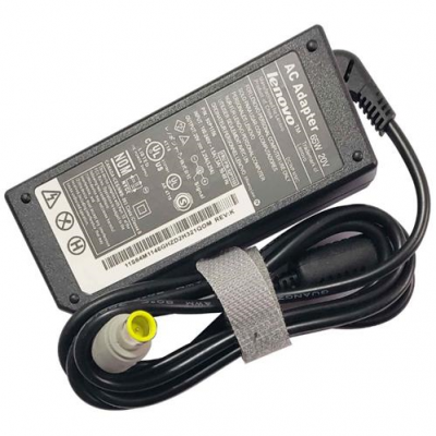 Cargador  Lenovo 20V 3.25A Plug 7.9*5.5 Plug Redondo amarillo