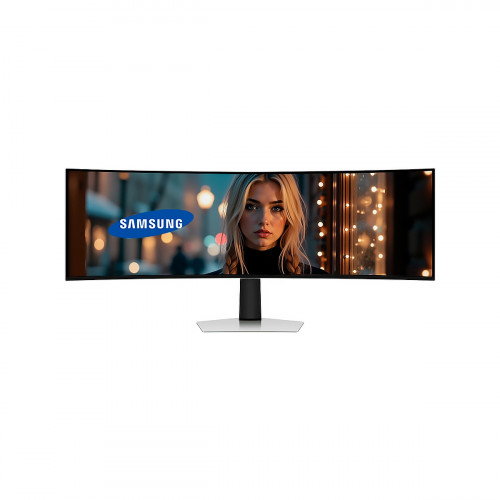 Monitor Samsung Odyssey G9 Curvo 49Inch OLED G91SD 144Hz 3ms HDMOI DP USB-C Black