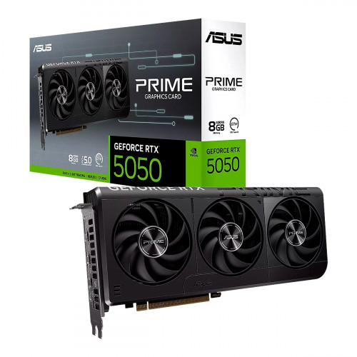 VIDEO ASUS PRIME Geforce RTX-5050 8GB GDDR6 128BIT HDMI 3DP 3Vent PCIe 5.0