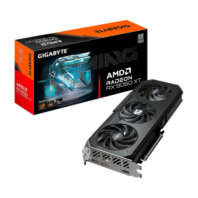 VIDEO GIGABYTE AMD Radeon RX-9060 XT GAMING OC 16GB-GDDR6 128Bit HDMI 2DP 3Vent. PCIex5.0