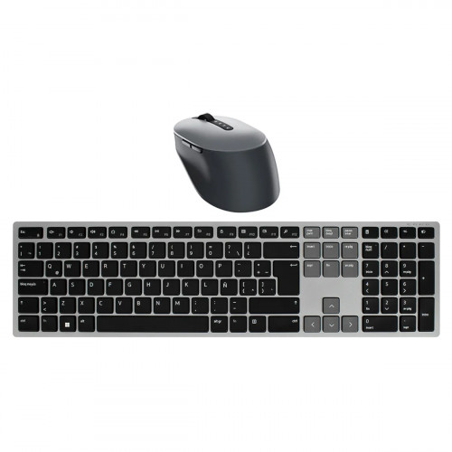 KEYBOARD AND MOUSE DELL MULTI-DEVICE KM-7321W WIRELESS USB GRIS SP