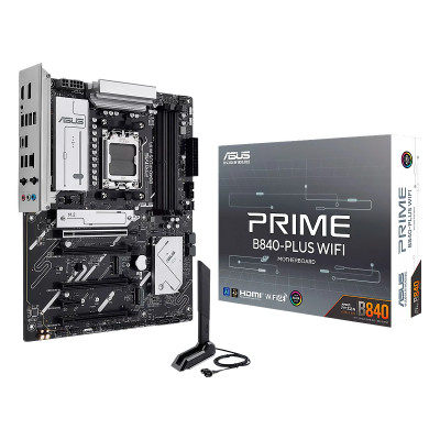 MBO ASUS Prime B840-Plus WIFI AMD AM5 Ryzen 9000 4XDDR5 HDMI DP 3M.2 8USB PCIe 4.0 ATX
