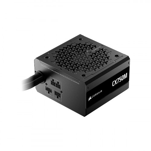 FUENTE DE PODER CORSAIR 750W CX-M CX-750M Series 80 Plus Bronze Semi-Modular Low-Noise