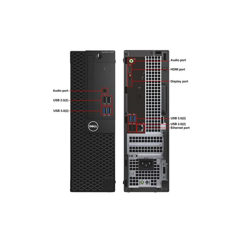 F. NUC DELL OPTIPLEX 3050 CORE I5 ALM 256GB RAM 8GB GENERACION 7