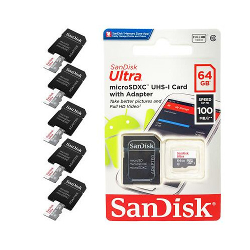 MICRO SANDISK SDSQUNR-064G-GN3MA