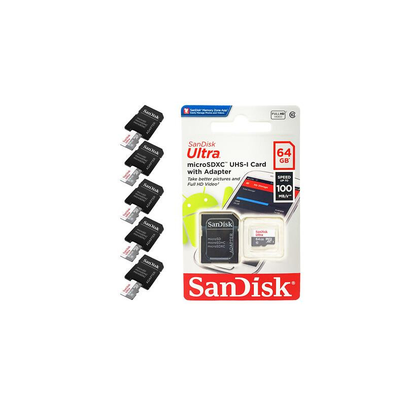 MICRO SANDISK SDSQUNR-064G-GN3MA
