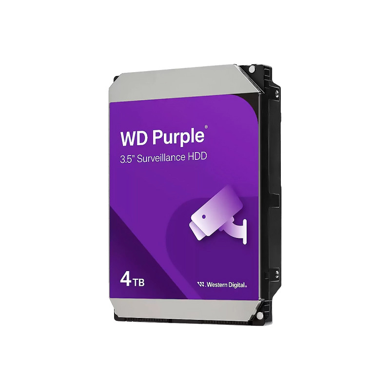 DISCO DURO WESTERN DIGITAL 4TB-INTERNO-PURPLE-5400RPM 3.5INC. 24-7 256MB CACHE 3Y