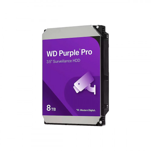 DISCO DURO WD 8TB PURPLE SATA 7200RPM CACHE-256MB SATA 3.5Inch 5y