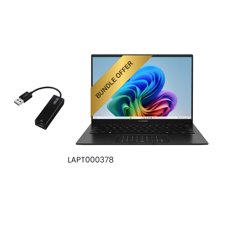 ASUS ZENBOOK 14 OLED AMD RYZEN AI 7-350 ALM 512GB NVME M.2 RAM 16GB 14 PULGADAS