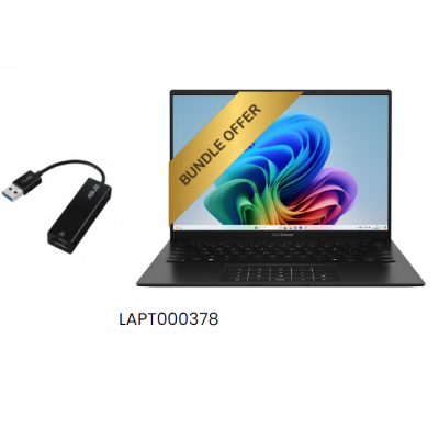 ASUS ZENBOOK 14 OLED AMD RYZEN AI 7-350 ALM 512GB NVME M.2 RAM 16GB 14 PULGADAS