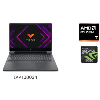 HP VICTUS 15 AMD RYZEN 7-7445HS NVIDIA RTX 3050 6GB 8GB RAM 512GB SSD NVME M.2 15.6 PULGADAS FHD 144HZ