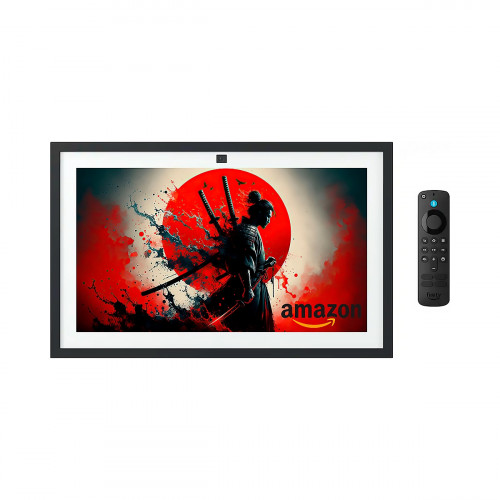 MONITOR AMAZON ECHO SHOW 15 FULL-HD 15.6inch Built-In Fire TV and ALEXA Control Remoto Negro