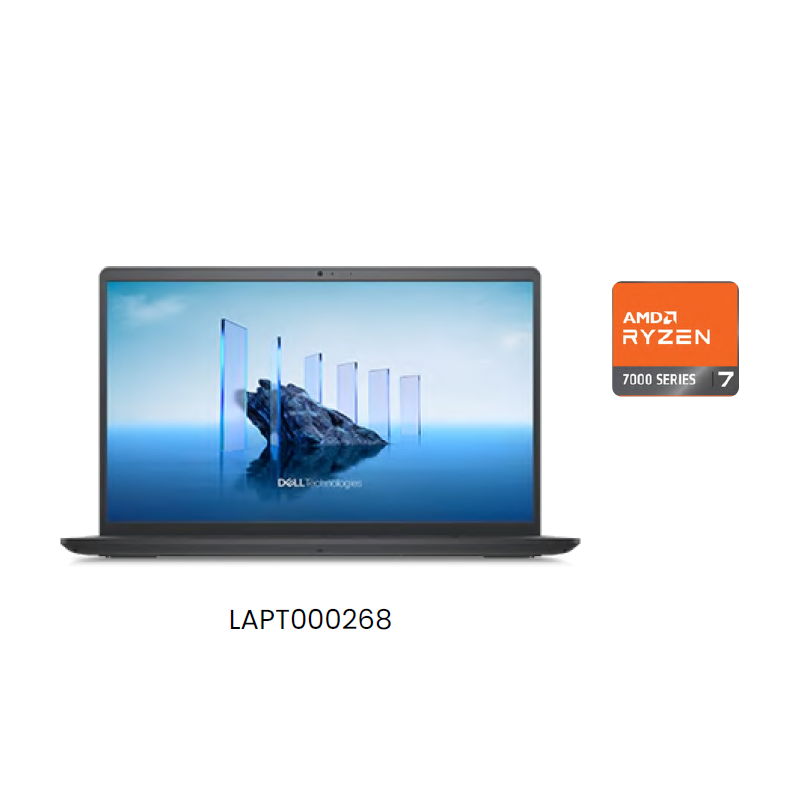 DELL DC15255 AMD RYZEN 7-7730U 16GB RAM 512GB SSD NVME M.2 15.6 PULGADAS TOUCHSCREEN FHD