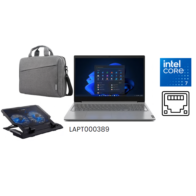 LENOVO V15 INTEL CORE 7 240H SERIE 2 16GB RAM 1TB SSD NVME M.2 15.6 PULGADAS FHD RJ45