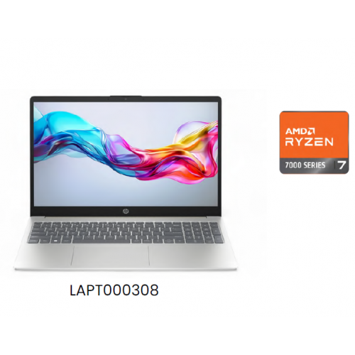 HP 15 AMD RYZEN 7-7730U 16GB RAM 512GB SSD NVME M.2 15.6 PULGADAS FHD